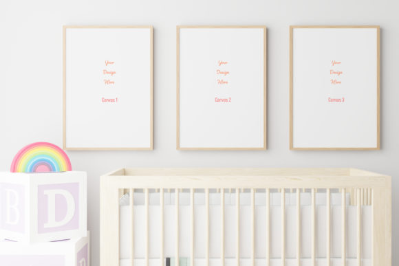Download Nursery Digital Mockup,Frame Mockup - Premium Resources